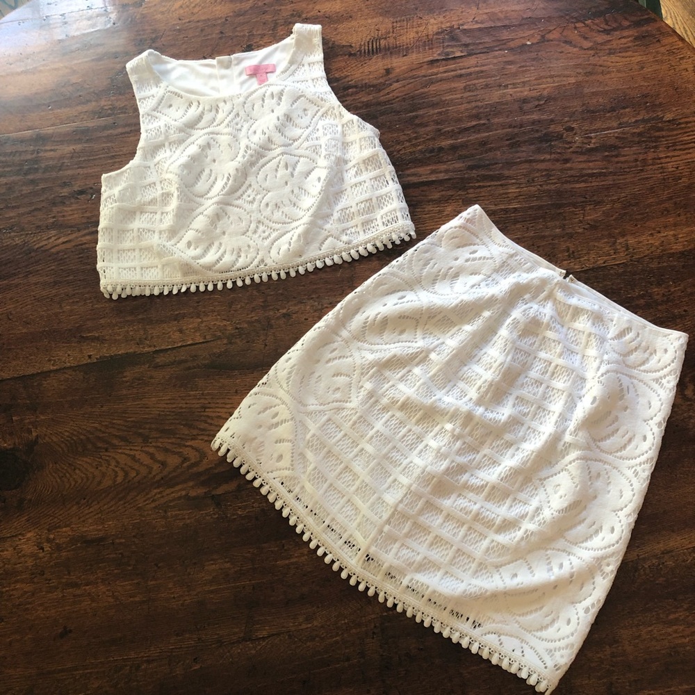 Lilly Pulitzer Two Piece Lace Dress